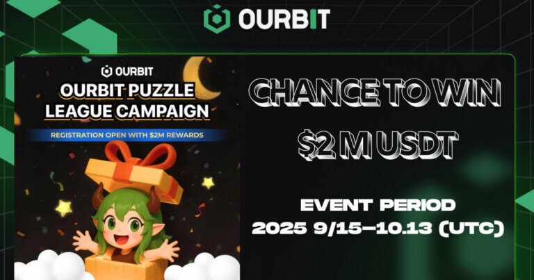 Ourbit SuperCEX Launches Puzzle League Registration with $2 Million Prize Pool