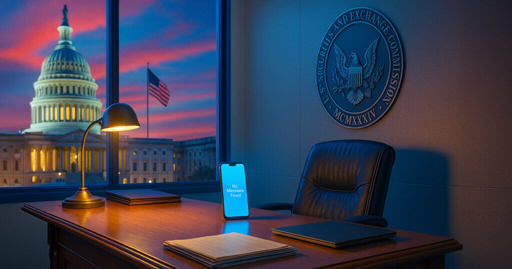 SEC transparency questioned after Gary Gensler’s texts vanish