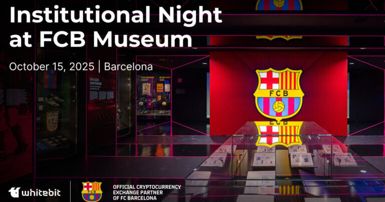 WhiteBIT to Host Exclusive “Institutional Night” at FC Barcelona Museum