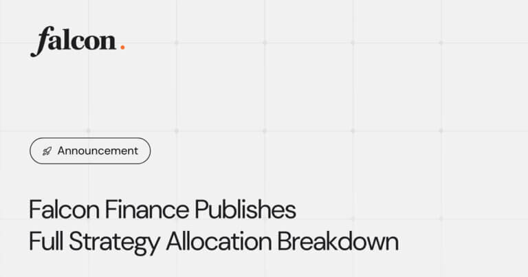Falcon Finance Publishes Strategy Allocation Breakdown for Yield Generation Transparency