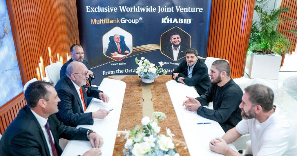 MultiBank Group and Khabib Nurmagomedov Launch an Exclusive Worldwide Multi-Billion-Dollar Joint Venture to Build the World’s First Regulated Tokenized Sports Ecosystem.