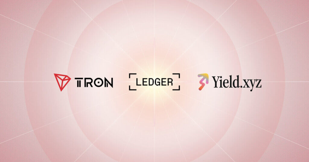 TRX Staking Now Available on Ledger Live through Yield.xyz