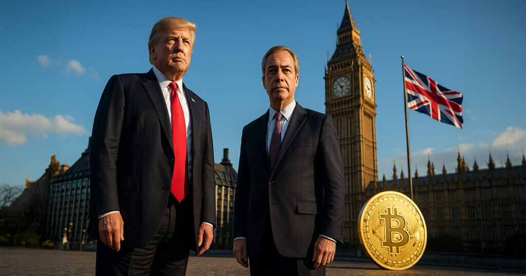 Nigel Farage attempts to copy £5B Trump crypto script, without his levers or power