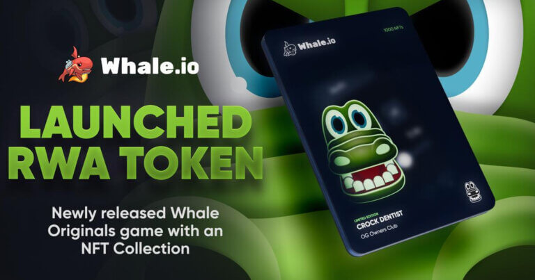 Whale.io Introduces Crock Dentist Game and Exclusive RWA NFT Collection
