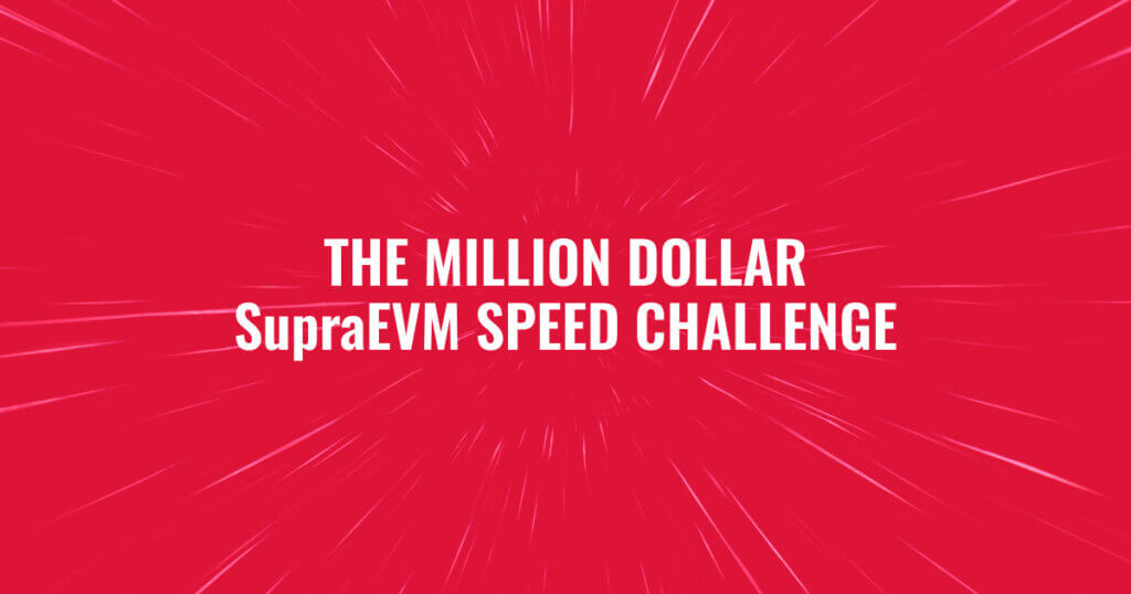 Coinbase Ventures-Backed Supra Offers $1M Bounty to Beat Its Parallel EVM Execution Engine