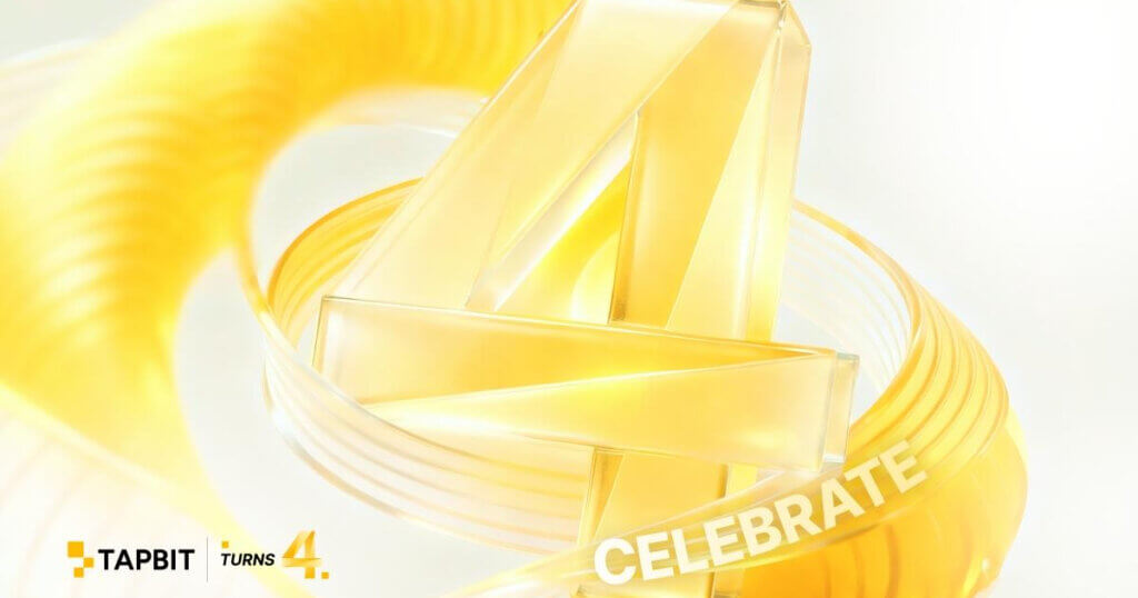 Tapbit Celebrates 4th Anniversary with Global Events, Zero-Fee Trading, and $1 Million Rewards