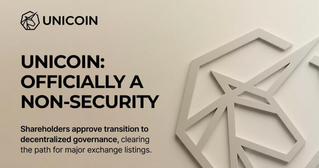 Unicoin Set for Crypto Exchange Debut Following Key Shareholder Approval