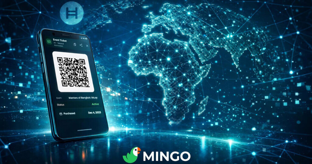 Mingo Secures Exclusive 54-Country Ticketing Deal on Hedera