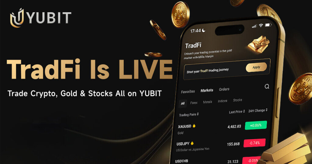 YUBIT Launches TradFi: One Wallet for Every Market, the Future of Integrated Trading