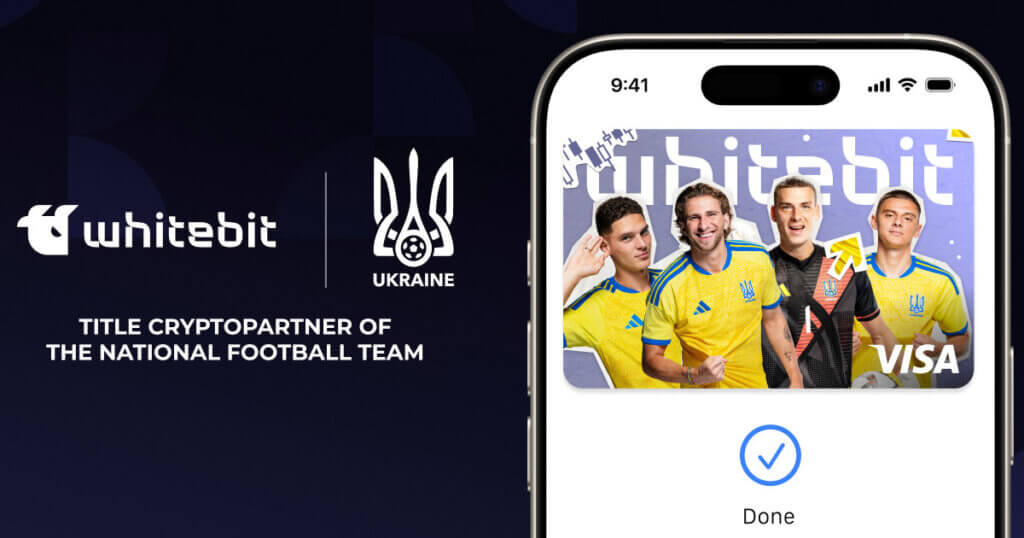 WhiteBIT Unlocks Fan Benefits: Exclusive Ukrainian National Football Team Card Skin and Match Tickets Giveaway