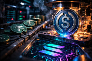 Tether still holds more cash, but Circle’s USDC is now moving more of crypto’s money