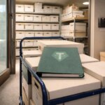 Tether USDT records prepared for audit in an archive room as a Big Four firm steps in after years of scrutiny