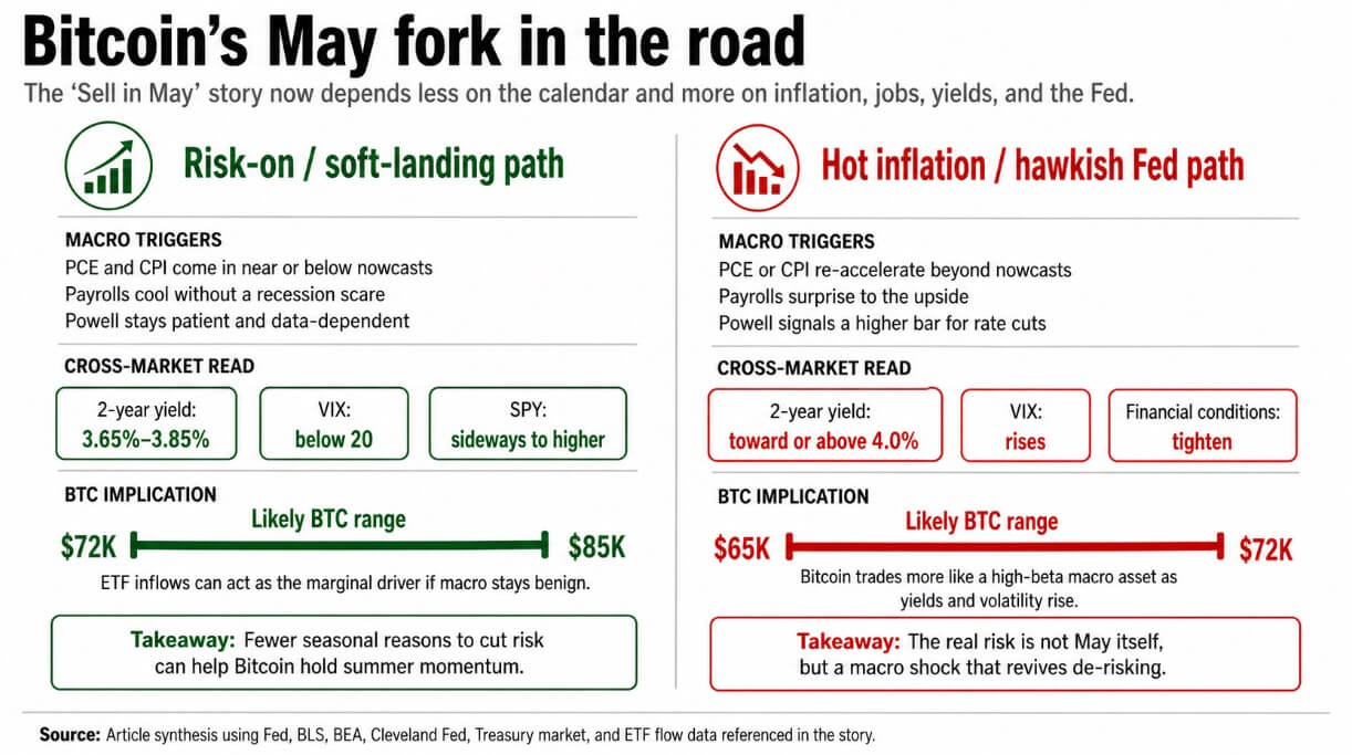 Bitcoin and the "Sell in May"