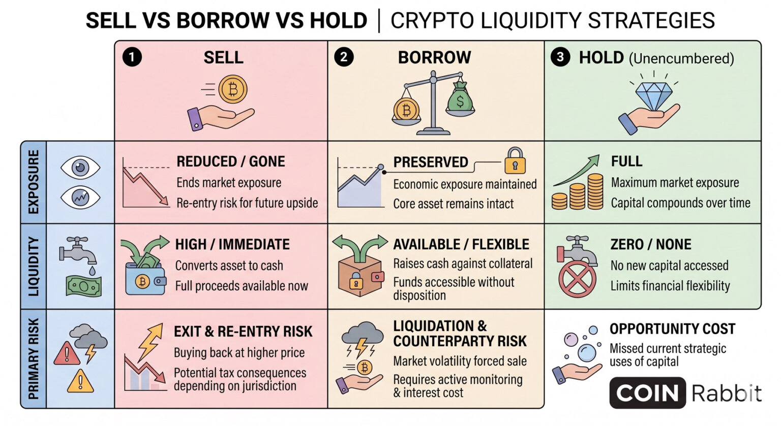 Why long-term crypto holders borrow against assets instead of selling ...