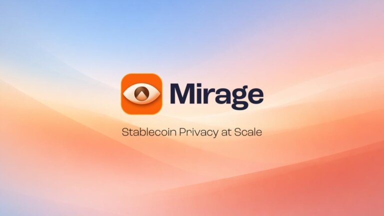 Mirage Announces Seed Round and Closed Alpha for Private Stablecoin Transfers