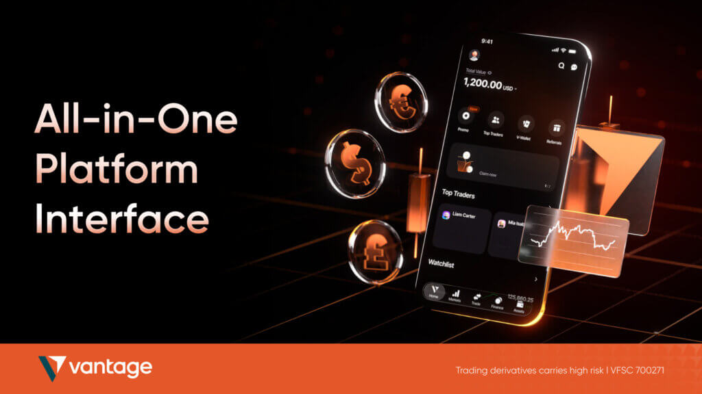 Vantage Introduces an Enhanced App with a Seamless All-in-One Trading Experience
