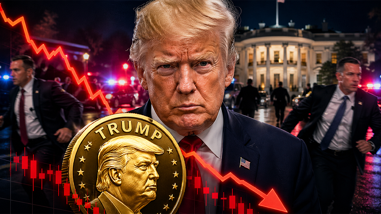 TRUMP loses $100M as memecoin market cap plummets after White House shooting incident