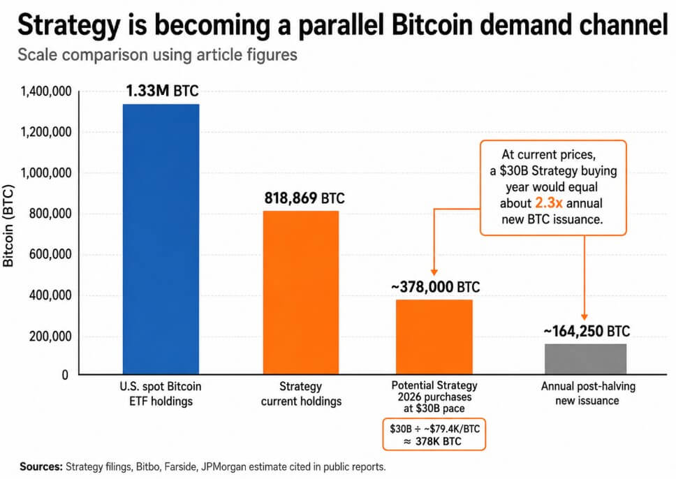 Strategy as a Bitcoin demand channel