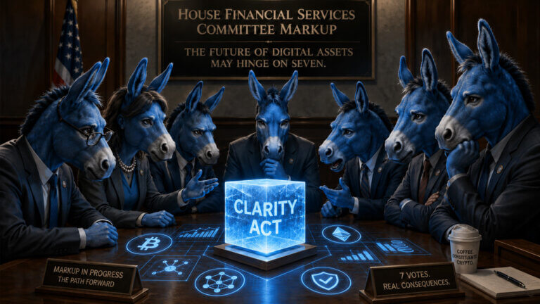 CLARITY Act’s markup progress now hinges on these Democrat lawmakers