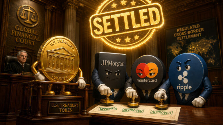JPMorgan, Mastercard and Ripple complete cross-border XRP tokenized Treasury settlement