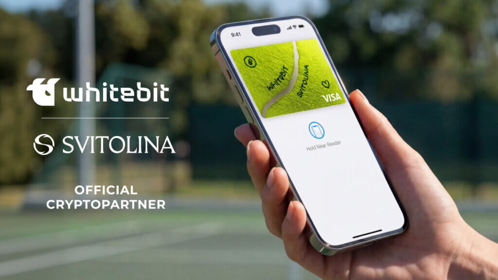 WhiteBIT Taps Elina Svitolina for Limited-Edition Nova Card Skin as Roland-Garros Season Begins