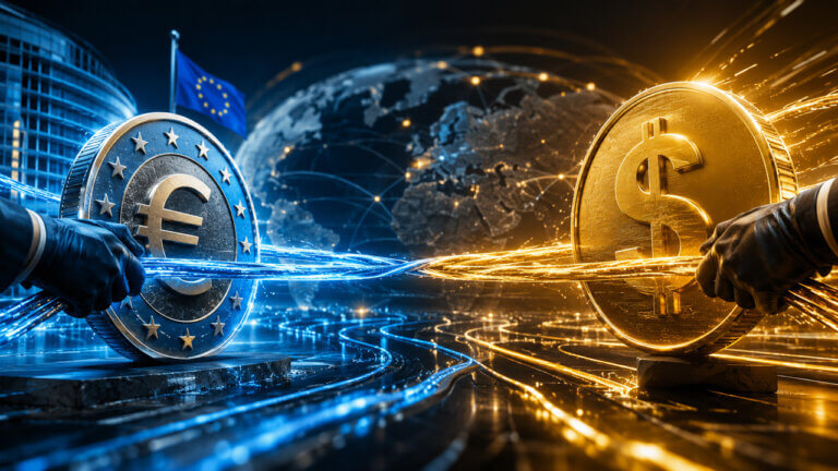 Europe’s 37-bank stablecoin push tests whether on-chain finance defaults to euros or dollars