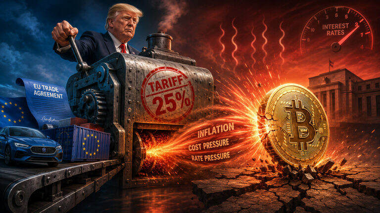 Bitcoin faces new tariff risk as EU races to finalize US trade deal this month