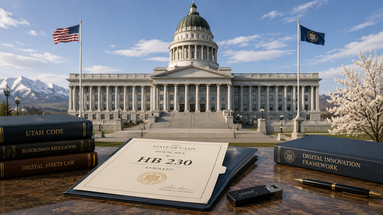 Utah Blockchain and Digital Innovation Amendments (HB 230)