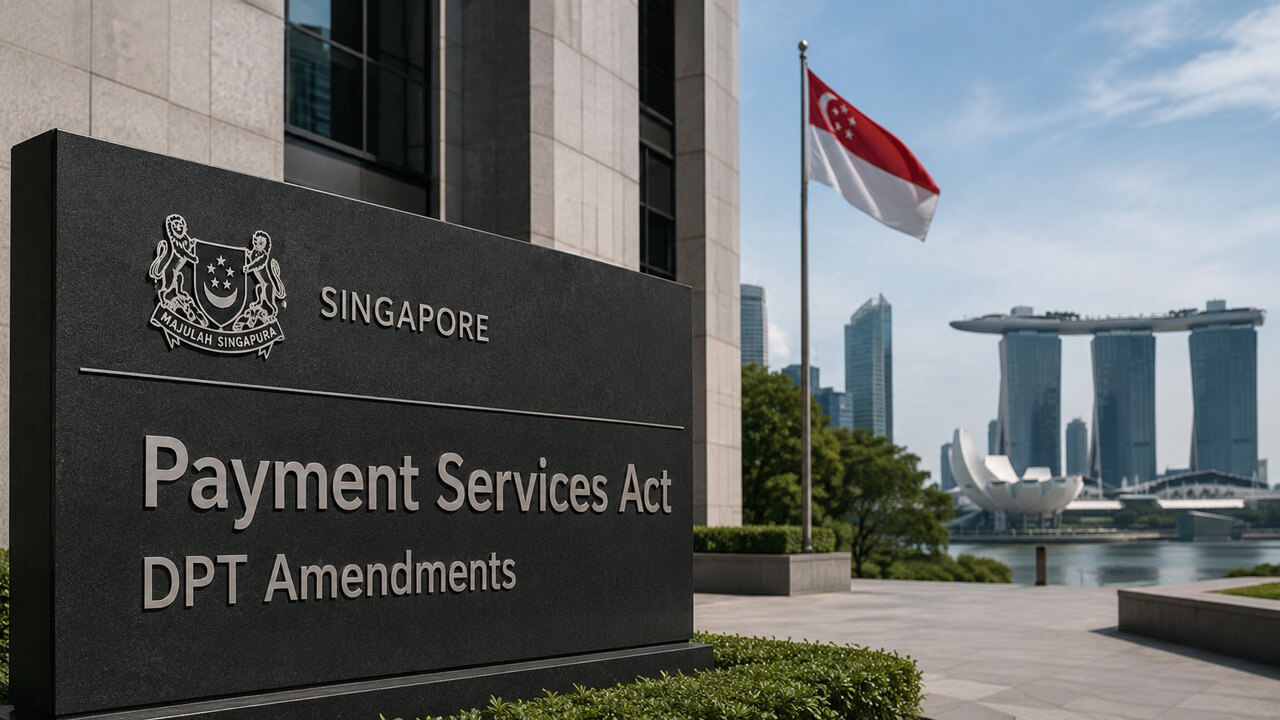 Singapore Expanded Payment Services Act DPT Amendments