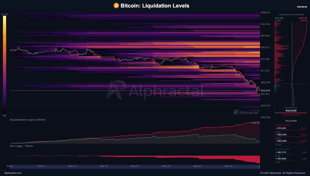 Bitcoin Liquidation Levels