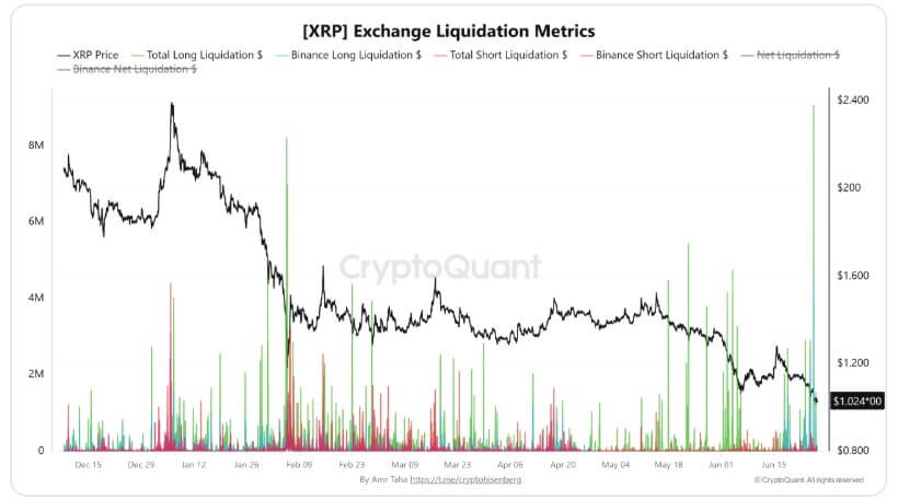 XRP Exchange Liquidation