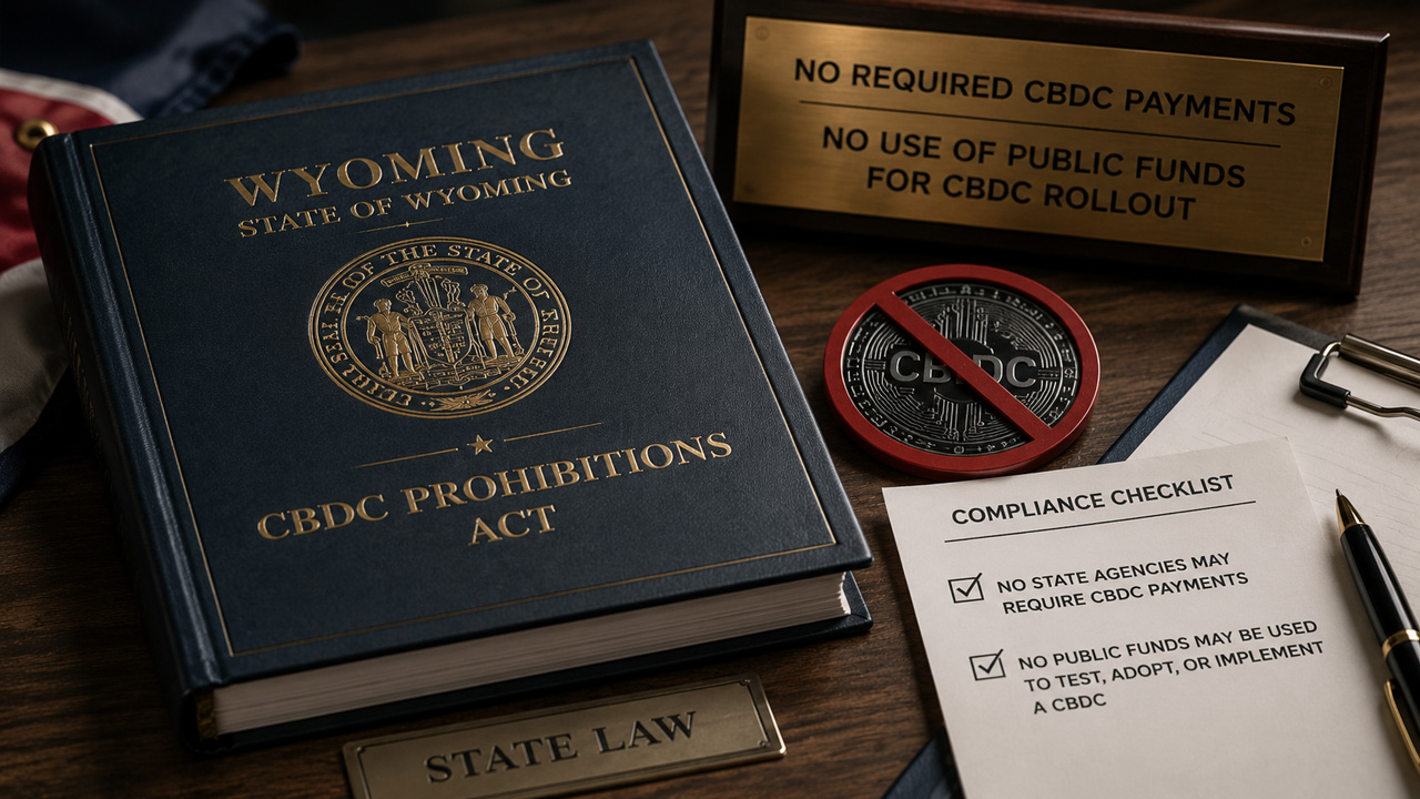 Wyoming CBDC Prohibitions