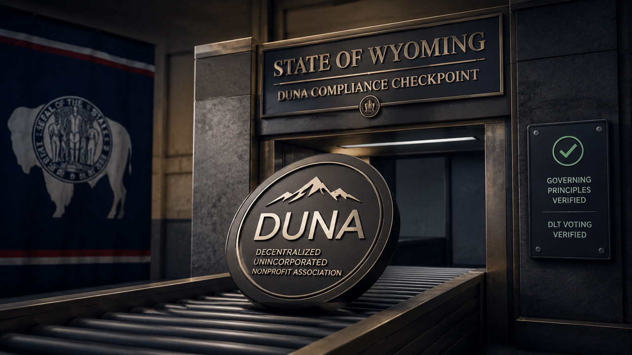 Wyoming Decentralized Unincorporated Nonprofit Association Act