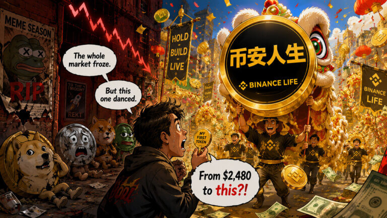Trader turns $2,480 into $12 million after holding Binance memecoin for 8 months