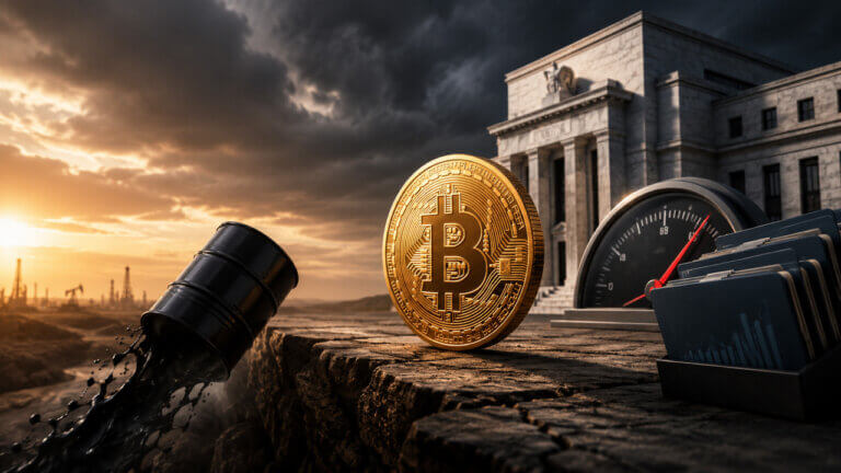 Oil finally loses its grip on Bitcoin – but now liquidity takes over the sell pressure