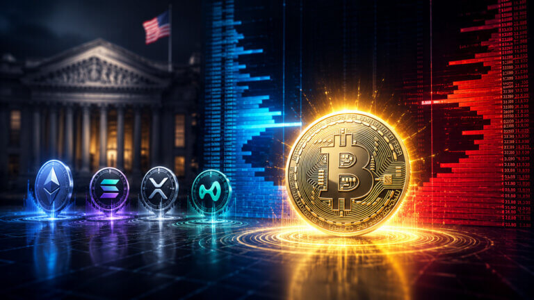Bitcoin representing dominance in the US crypto perpetual futures market