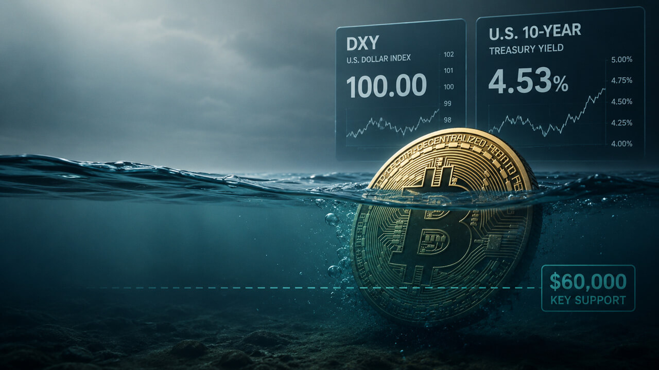 Bitcoin’s $60,000 support is still a bet on the dollar breaking