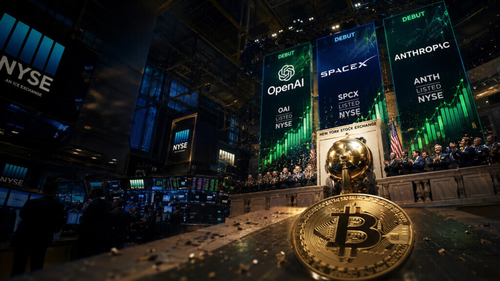 Bitcoin faces a Wall Street test as AI’s mega-IPO wave targets the same capital