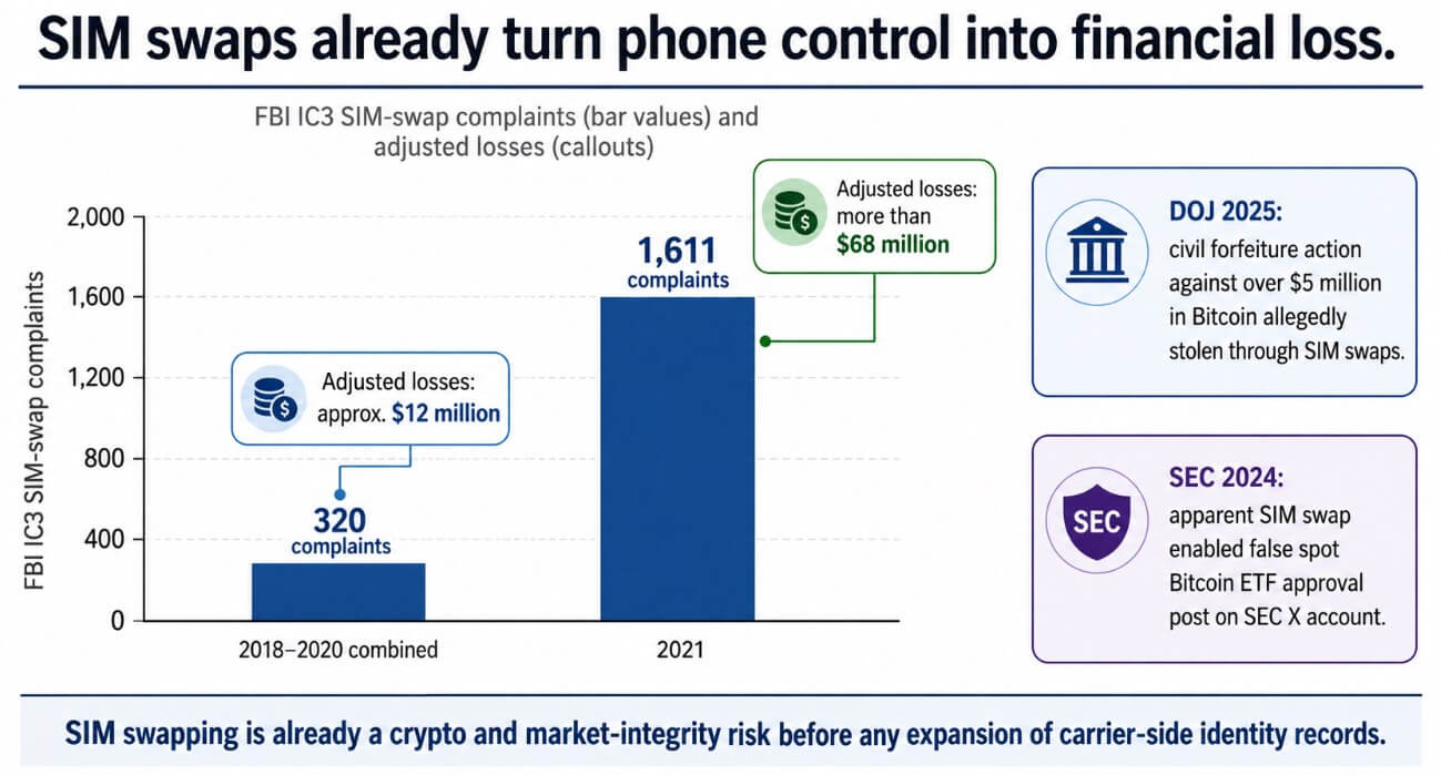 SIM swaps already turn phone control into financial loss