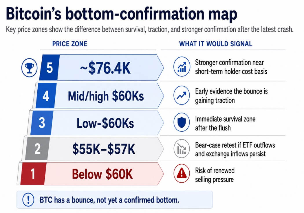 Bitcoin bottom-confirmation map