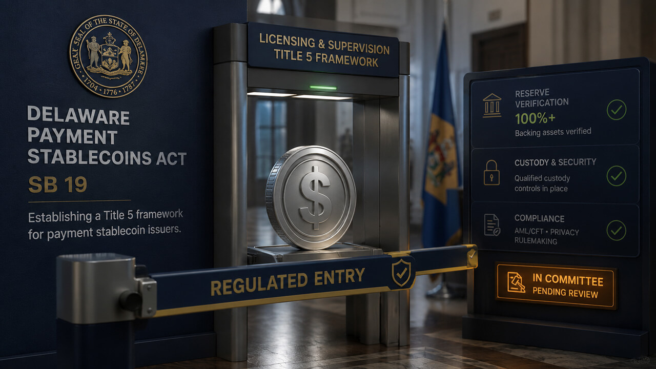 Delaware Payment Stablecoins Act (SB 19)