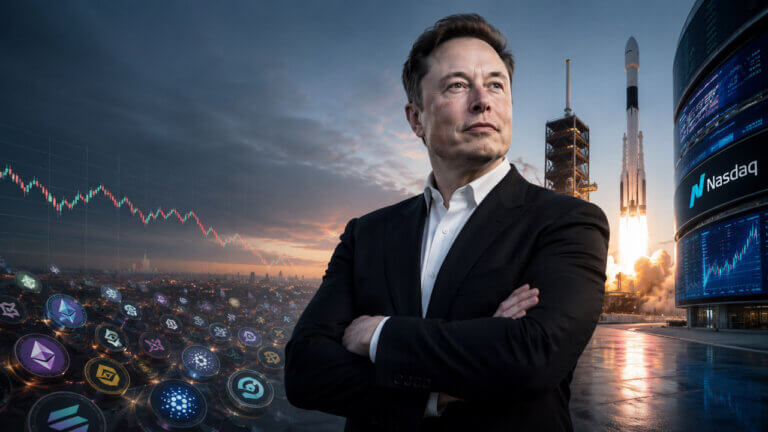 Elon Musk’s trillionaire status puts his net worth above crypto’s entire market cap outside Bitcoin