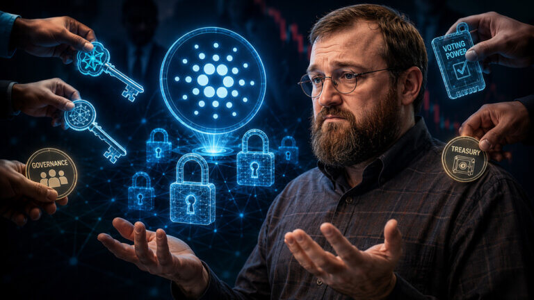 Hoskinson’s Cardano break exposes who really controls ADA’s next move
