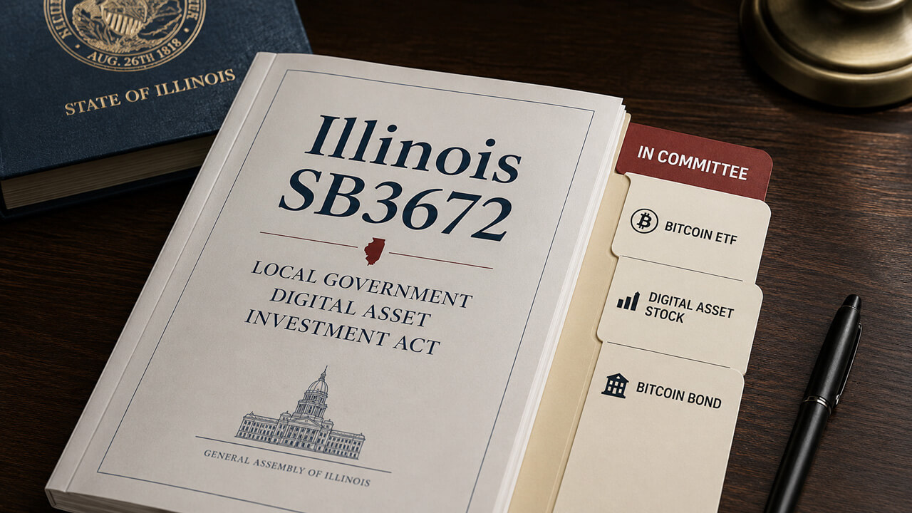 Illinois SB3672: Local Government Digital Asset Investment Act