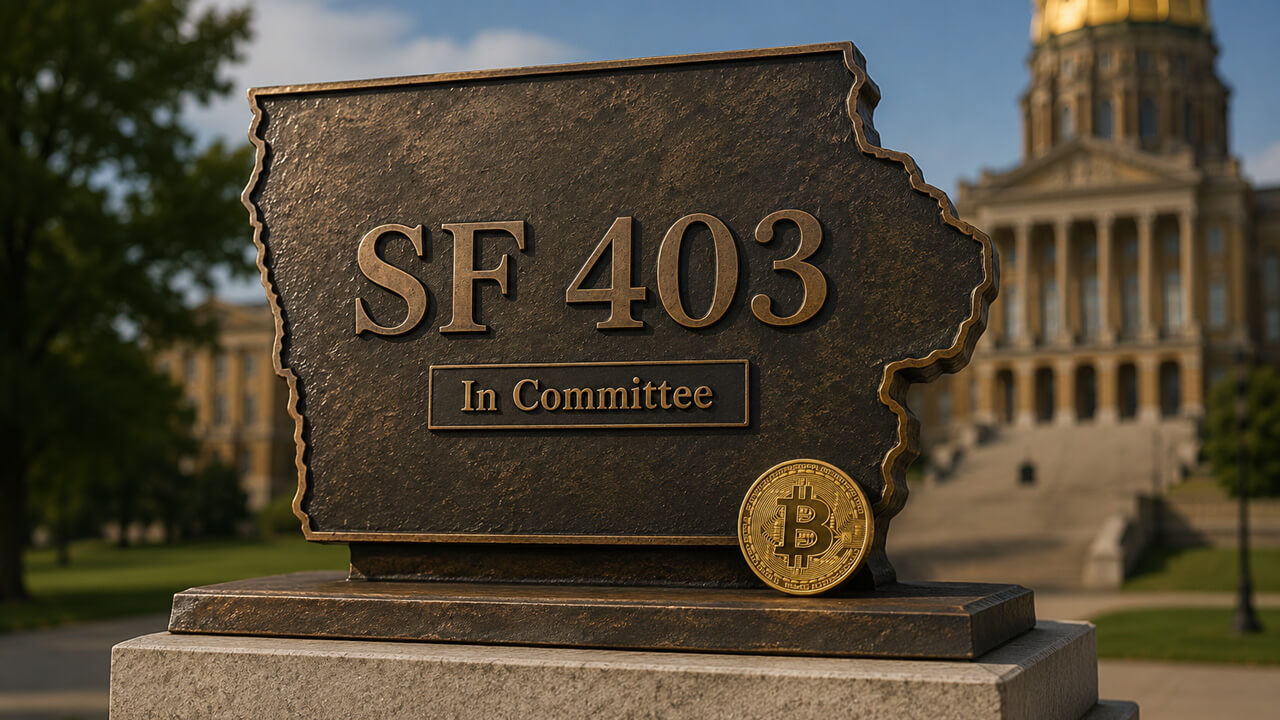 Iowa SF 403: Investment of Public Moneys in Digital Assets