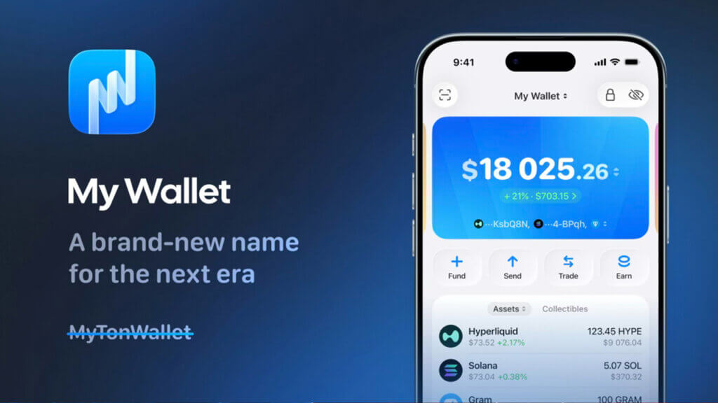 MyTonWallet Rebrands to My Wallet After Expanding to 11 Blockchains