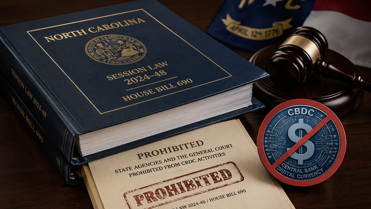 North Carolina CBDC Prohibition
