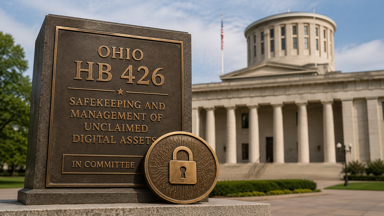 Ohio HB 426: Safekeeping and Management of Unclaimed Digital Assets