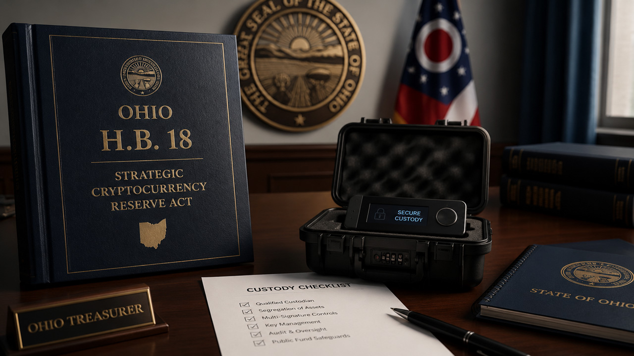Ohio Strategic Cryptocurrency Reserve Act (H.B. 18)