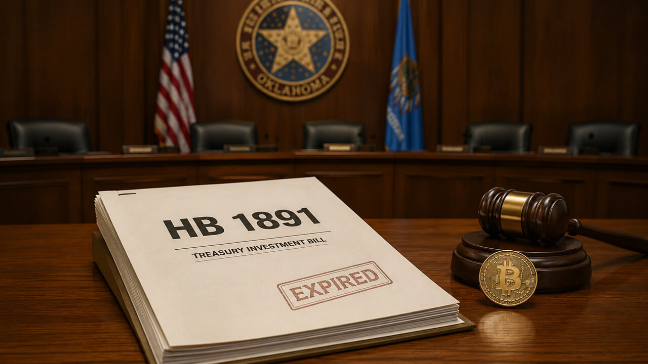Oklahoma HB 1891: Digital Asset Property Fund and Treasury Investment Bill